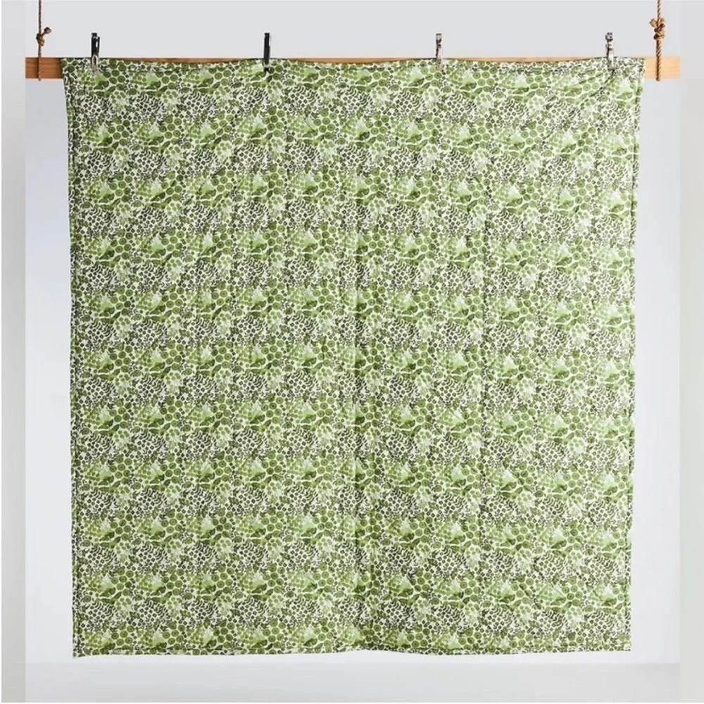 Anthropologie Averill Floral Multicolor Quilt Queen New In Package